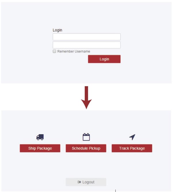Login Screen