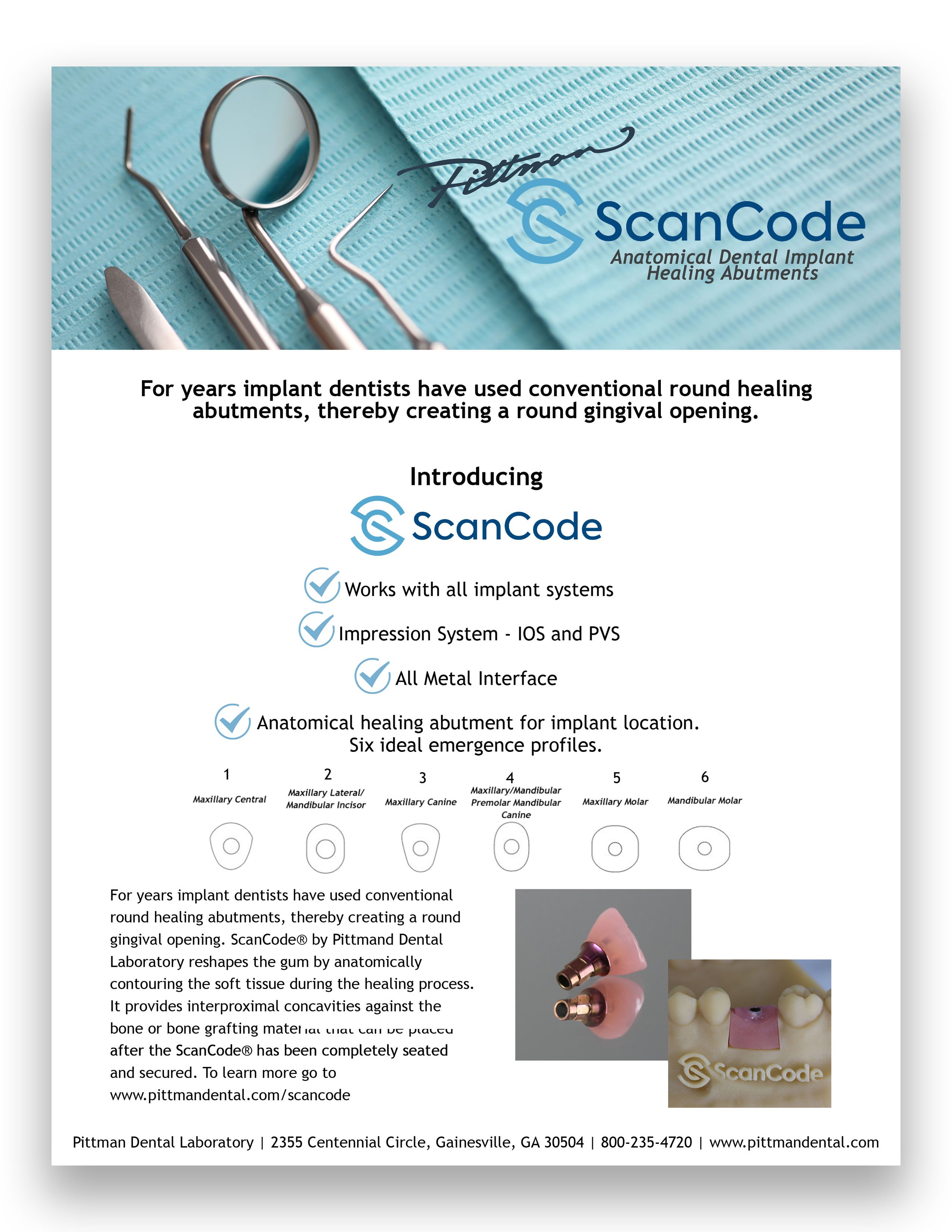 Publications Pittman Dental Laboratory